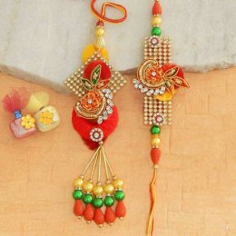 Charismatic Rakhi Lumba Set - 2