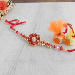Attracting Floral Rakhi