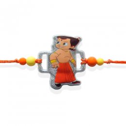 Silver Base Chota Bheem Rakhi