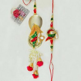 Splendid Rakhi Lumba Set