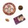 Swastik Marble Thali With Soan Papdi 250 Gms. - UK Delivery Only