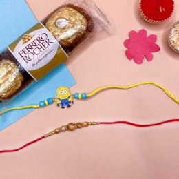 Ferrero Rocher With 1 Kid Or 1 Designer Rakhi - Australia Direct