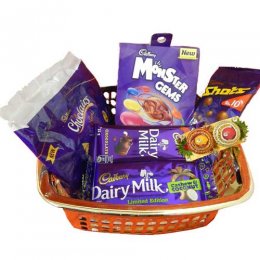 Chocolate Hamper With Basket - CANADA Delivery Only