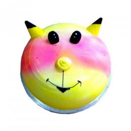 Blushing Face Sponge Cake - Singapore Delivery Only