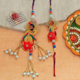 An Appealing Rakhi Lumba Set - Add On