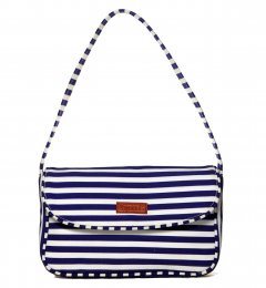 Chipmank® Blue Stripe Hobo Bag for Girls and Woman| CM_SHB001)