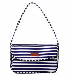 Chipmank® Blue Stripe Hobo Bag for Girls and Woman| CM_SHB001) Chipmank® Blue Stripe Hobo Bag for Girls and Woman| CM_SHB001)