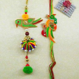 Beauteous Rakhi Lumba Set - 2