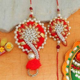 An Ornate Rakhi Lumba Set