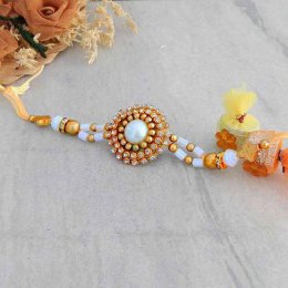 Graceful Floral Rakhi