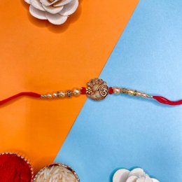 One Om Designer Rakhi - USA Delivery Direct