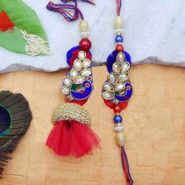 Pleasing Rakhi Lumba Set