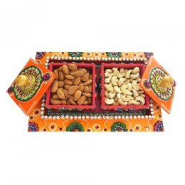 Vertical Dry fruits box with Mixed Dry Fruits 300 gms