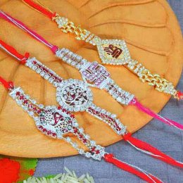 Rakhi Set - 22 - CANADA Delivery Only