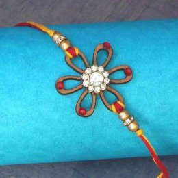 Dazzling Floral Rakhi - Add On