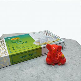 Kaju katli and Ganesh idol gift box- Australia Direct Delivery