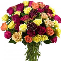 12 Mixed Rose Bouquet