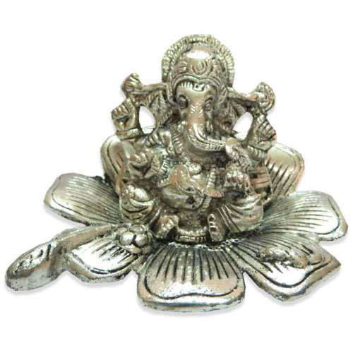 White Metal Lord Ganesh - 11033