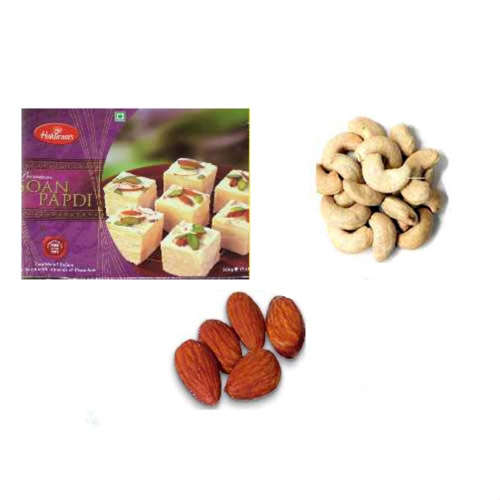 Soan Papdi & Dry Fruit Hamper - 11054 - USA Delivery Only