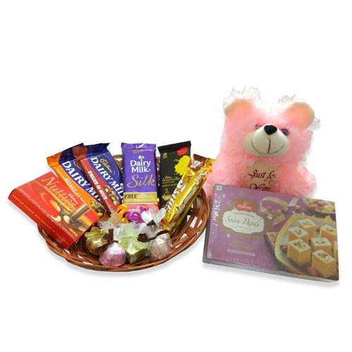 Pyaar ka Chocolaty Uphar Hamper - USA Delivery Only