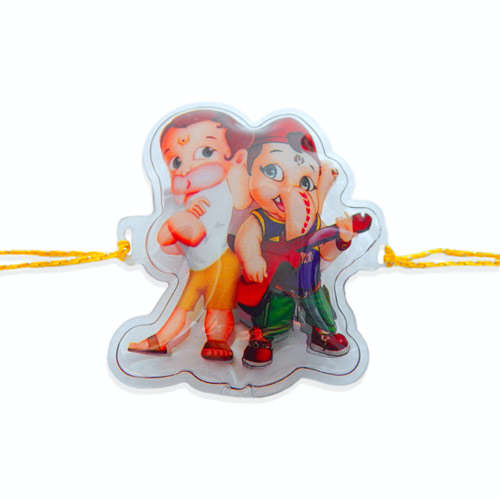 Stylish Bheem & Musical Ganesha Rakhi