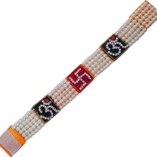 Swastika OM Swastika Rakhi - USA Delivery only