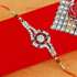 Dial shape diamond Rakhi