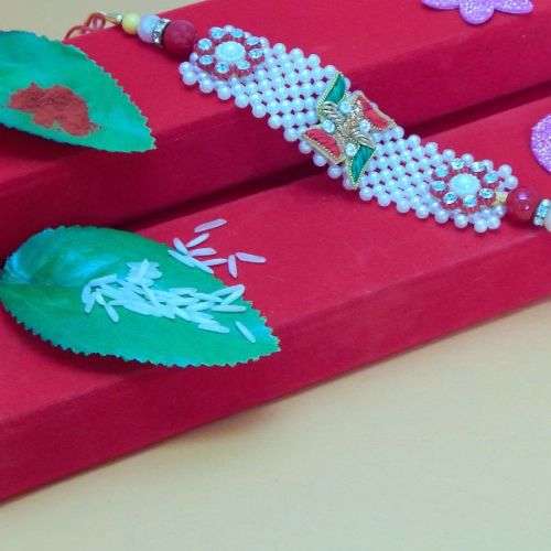 An Auspicious Swastika Rakhi