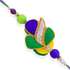 A Flower Shape Zardosi Rakhi - 2 - USA Delivery Only