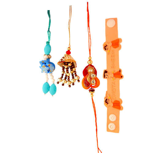 Family Rakhi - 25 - USA Delivery Only