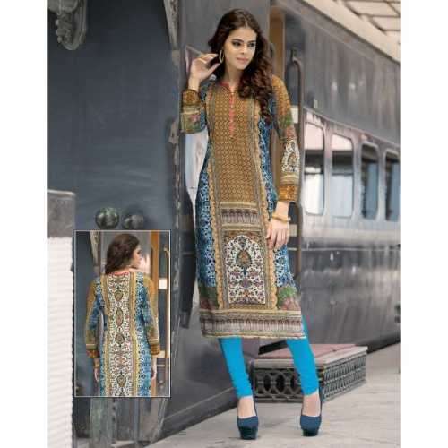 Stunning Multi Color  Designer Kurti