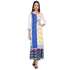 Urban naari White Colored Rayon Printed Partywear Stitched Kurti