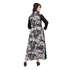 Black Colored Georgette Embroidered Partywear Stitched Kurti