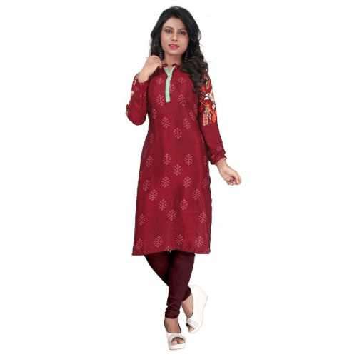 Ravishing Maroon Designer Kurti 