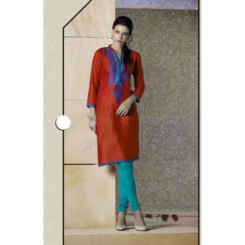 Fabulous Rust Designer Kurti