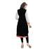 Black Georgette Embroidered Kurti
