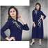 Incredible Blue Designer Kurti 