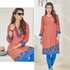 Ravishing peach  Designer Kurti 