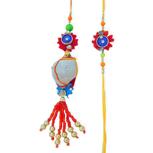 Appealing Rakhi Lumba Set