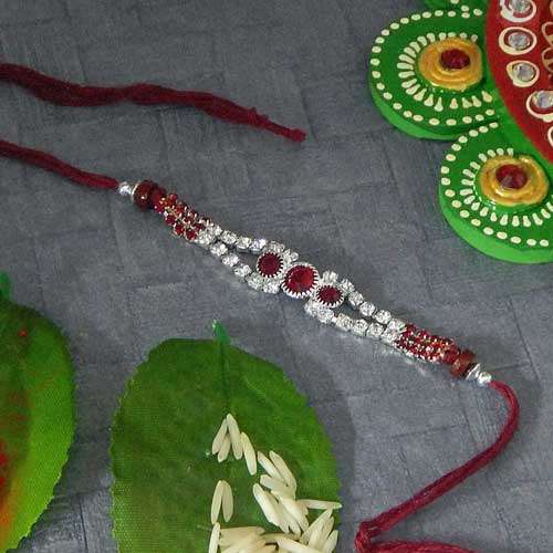 Maroon Magnum Rakhi Thread - Add On