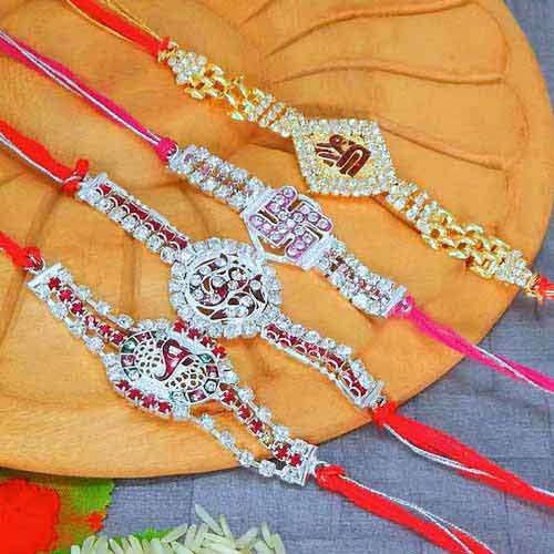 Rakhi Set  - 22 - CANADA Delivery Only