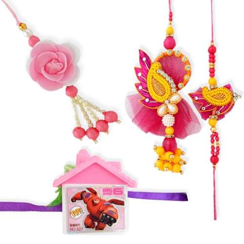 Bountiful Family Rakhi - 24 - CANADA Delivery Only