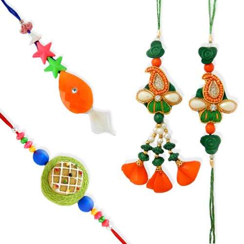 Incredible Family Rakhi - 21 - USA Delivery Only