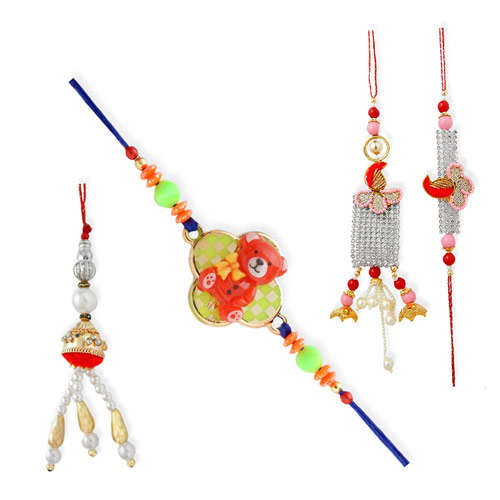 Joyous Family Rakhi - 22 - USA Delivery Only