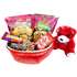Hamper With Teddy Bear & Basket -  02 - CANADA Delivery Only