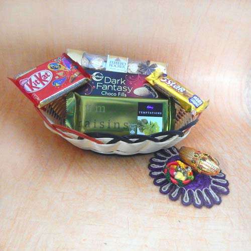 Chocolate Hamper With Basket
