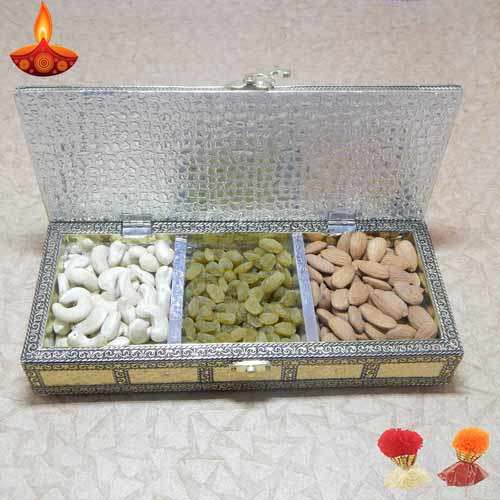 White Metal  Gift Box