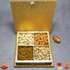 Square White Metal Box With Dryfruits