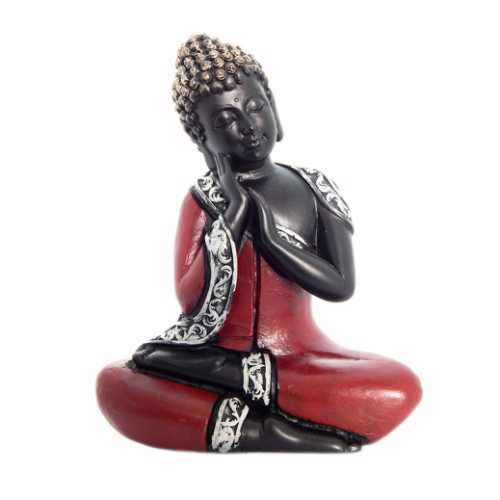Lord Gautam Budha In Thinking Position - 2 - USA Delivery Only