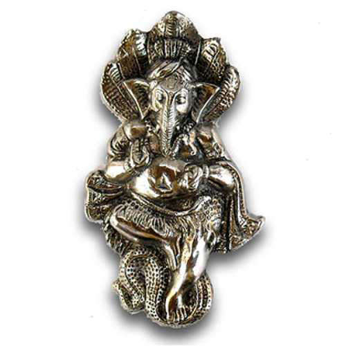 Lord Ganesh with Nagdevta Wall Hanging - 29 - USA Delivery Only